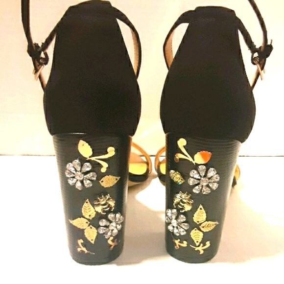 Badgley Mischka Shoes - BADGLEY MISCHKA Vegan Embellished Heels